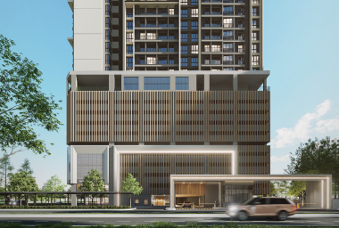 Exterior photo of Amara Residences